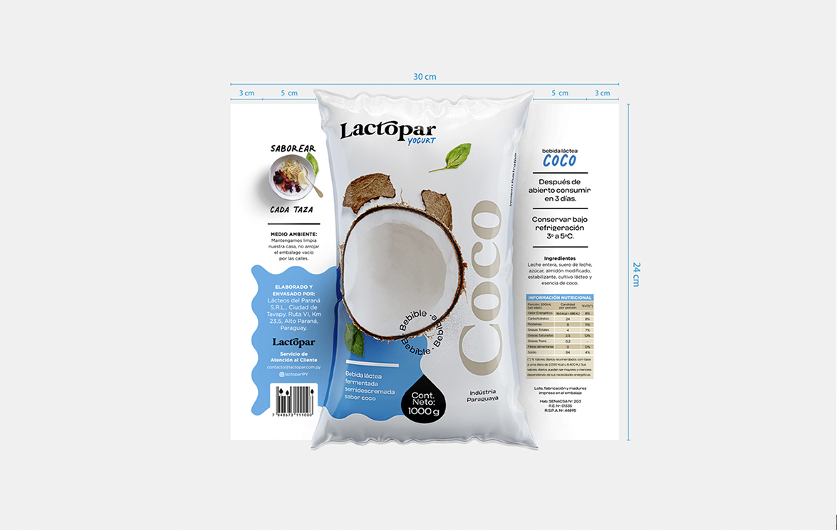 食品包裝設(shè)計(jì)賞析：酸奶包裝設(shè)計(jì)——Lactopar